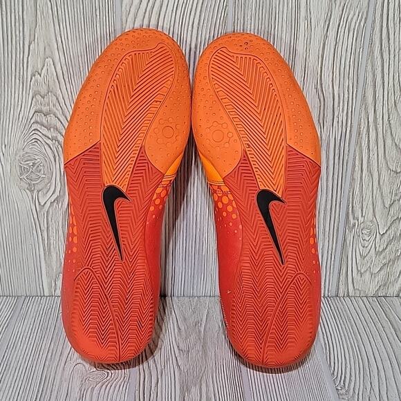 Nike Elastico Pro 11 Indoor Soccer Shoes Orange Men's 12 - Picture 7 of 12